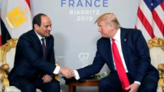 ترامب الرئيس السيسي صديق لي وأنا أحبه ,يسعدني استضافته في أمريكا