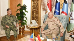 رئيس أركان حرب القوات المسلحة يلتقي قائد القيادة المركزية الأمريكية
