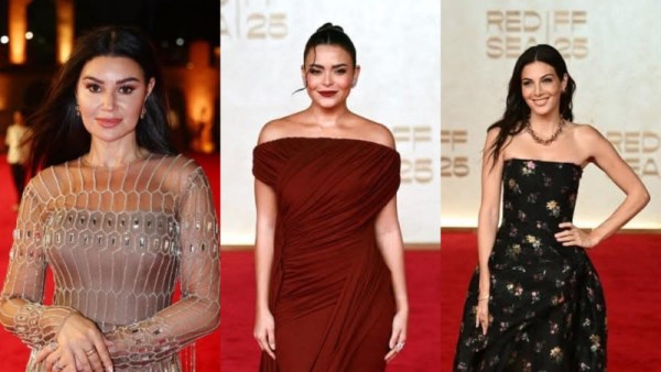 فساتين الفنانات في مهرجان البحر الأحمر 2025