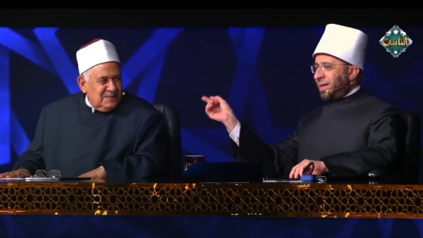 الدكتور أسامة الأزهري، وزير الأوقاف والشيخ حسن عبد النبي