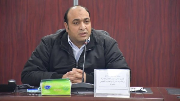 المهندس محمد حفناوي، رئيس شركة مياه الشرب والصرف الصحي بالجيزة