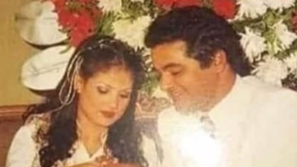 الفنان مصطفى متولي وإيمان إمام 