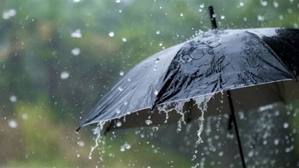 أماكن سقوط الأمطار اليوم