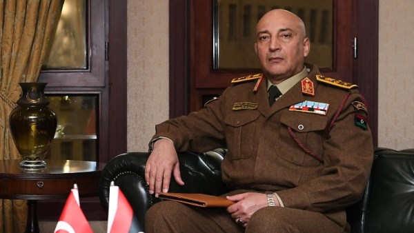 رئيس أركان الجيش الليبي الفريق محمد الحداد