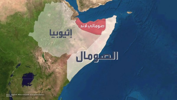 خريطة الصومال