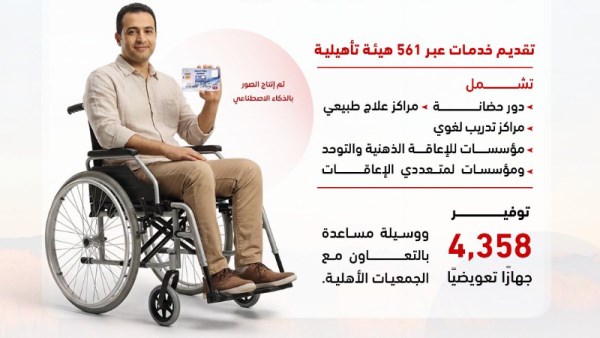 ماذا تقدم وزارة التضامن لذوي الاحتياجات الخاصة؟