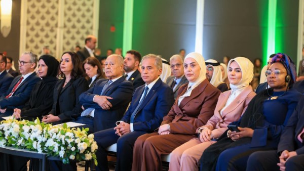 مايا مرسي بالمؤتمر العربي 