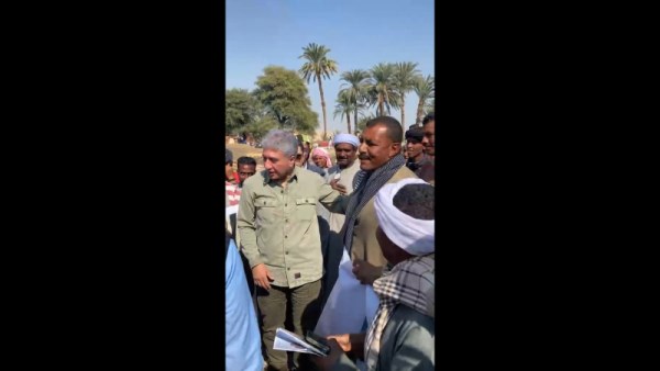 فعاليات إزاحة الستار عن تمثال الملك أمنحتب الثالث