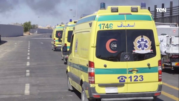 حادث الطريق الصحراوي بالمنيا  
