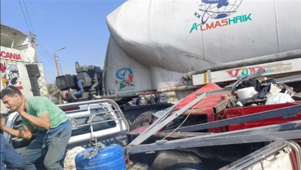 صورة من الحادث