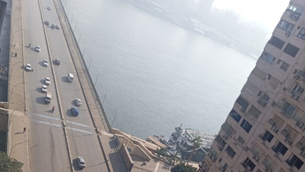 كوبري الجامعة اليوم 
