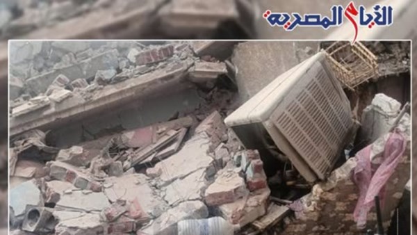 انهيار جزئي لعقار بولاق 