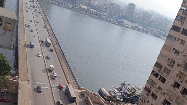 سيولة مرورية بكوبري الجامعة