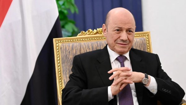 رشاد العليمي رئيس مجلس القيادة الرئاسي اليمني