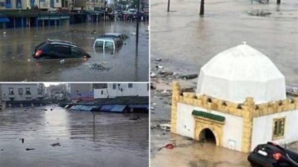 أمطار رعدية شديدة في إقليم آسفي بالمغرب