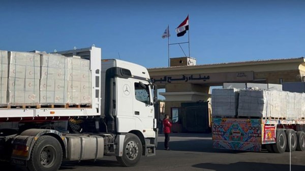 قافلة زاد العزة من مصر إلى غزة 
