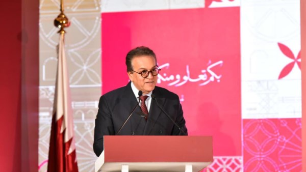 وزير الصحة باحتفالية قطر بالعيد الوطني 