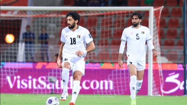 منتخب قطر و فلسطين