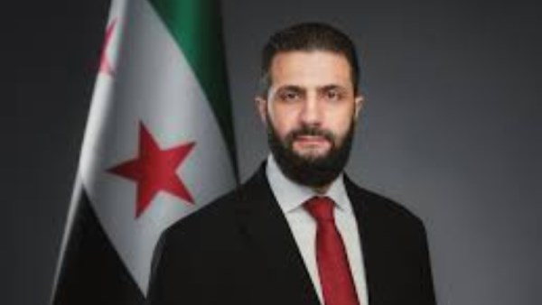 الرئيس السوري المؤقت أحمد الشرع