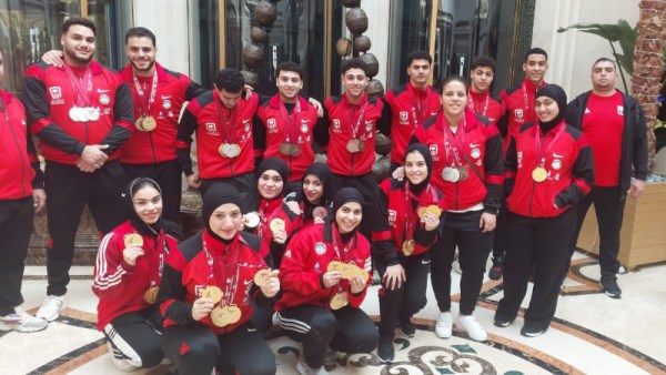 البعثة المصرية لرفع الاثقال