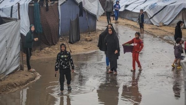 الفلسطينيين النازحين 