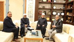 مفتي الجمهورية: نسعى لتعزيز التعاون مع المؤسسات الإسلامية في أوروبا
