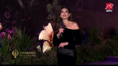 بعد وداع Extra News، الإعلامية لما جبريل في تغطية خاصة لحفل Joy Awards