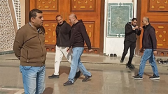 تشيع جنازة حماه المخرج خالد جلال من مسجد الشرطة (صور)
