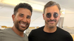 أحمد سعد يلتقي القيصر ويعلق: أستاذي العزيز كاظم الساهر (تفاصيل)