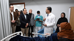 المجمع الطبي بالأقصر يضم 373سريراً داخلي و٥٧ للعناية المركزة و26حضانة للأطفال
