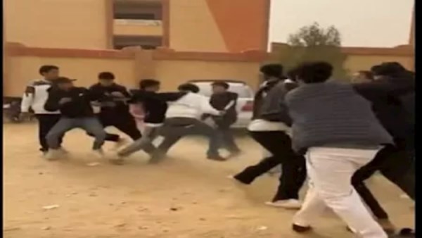 صورة من الفيديو المنتشر 