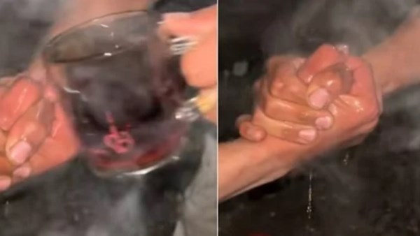 تحدي الصداقة بالشاي المغلي