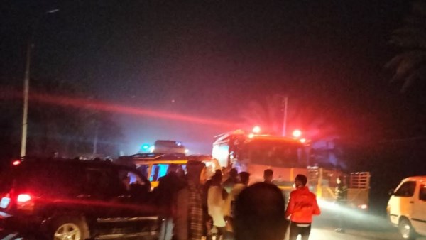 حادث الطريق الدائري بالمنيا