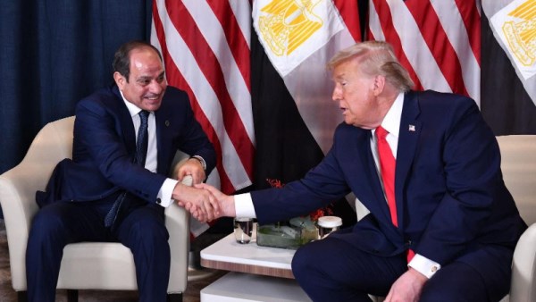 لقاء السيسي وترامب