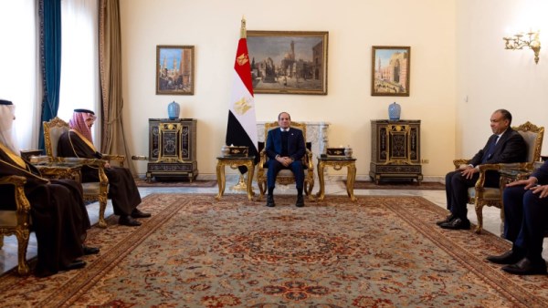 الرئيس السيسي يستقبل وزير خارجية المملكة العربية السعودية