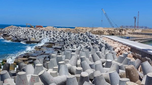 مشروع دراسة الجدوى الخاصة بحماية الشواطئ