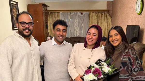 صبحي خليل يحتفل بخطوبة ابنته جيهان على المخرج ثائر الصرفي في أجواء عائلية