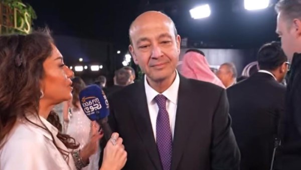 عمرو أديب في حفل توزيع جوائز Joy Awards 