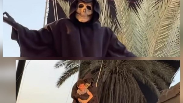 مشهد مرعب لطفل يشعل السوشيال ميديا