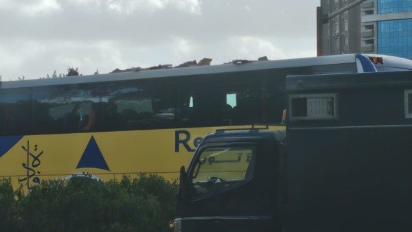 حادث مروري بمنطقة إمبابة