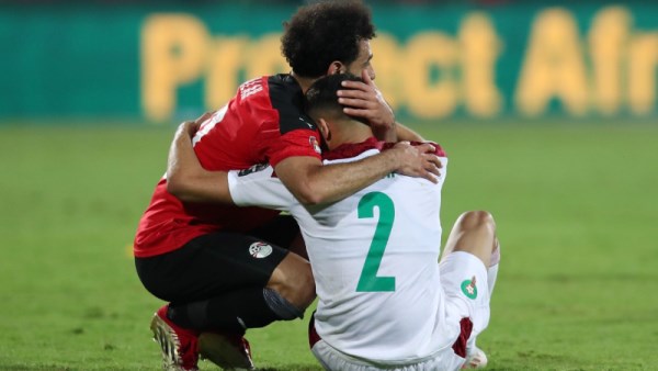 محمد صلاح وأشرف حكيمي