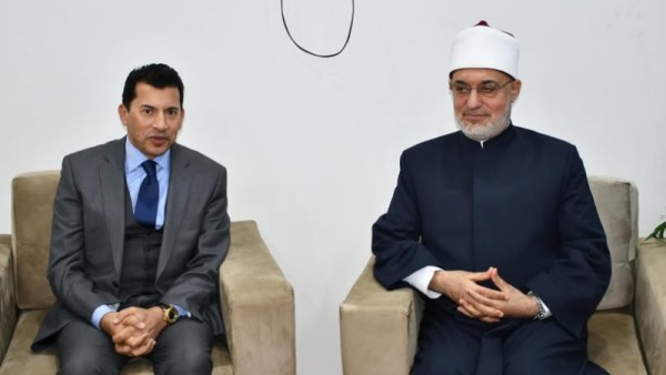 مفتي الديار المصرية - وزير الرياضة