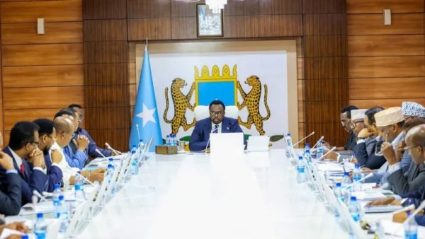 جانب من اجتماع مجلس الوزراء في الصومال. 12 يناير 2026 - صونا