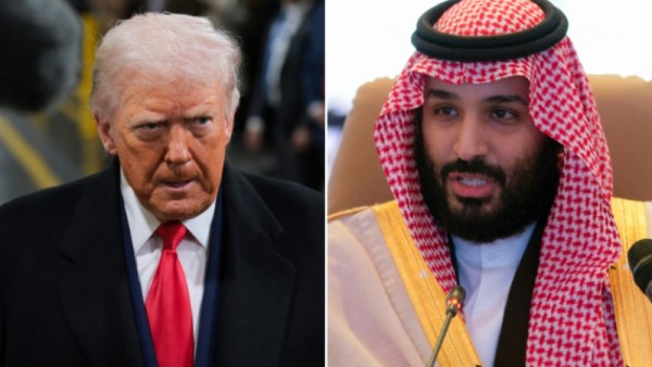 الرئيس الأمريكي دونالد ترامب وولي العهد السعودي محمد بن سلمان  