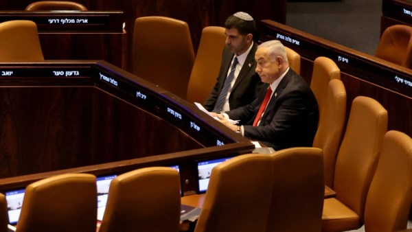 نتنياهو اليوم  في الكنيست بعد قرار ترامب بشأن مجلس السلام في غزة 