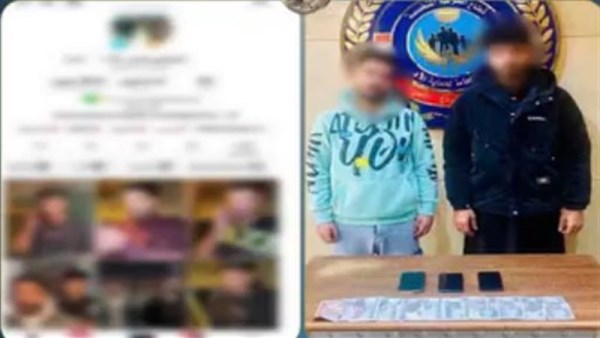 البلوجر الشهير بعد ضبطه بالمقطم 