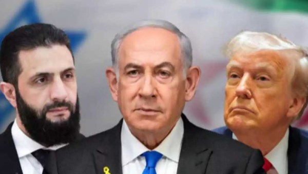 ترامب والشرع ونتنياهو