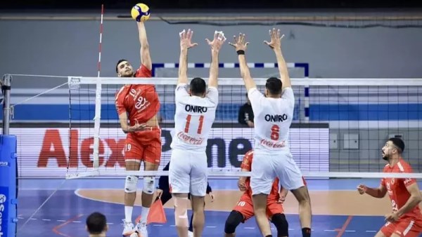الأهلي والزمالك كرة طائرة