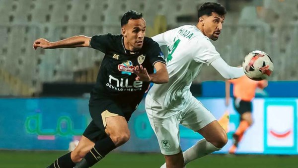 مباراة الزمالك والمصري