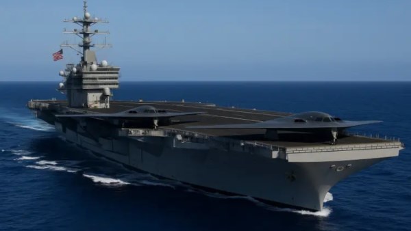 حاملة طائرات قاذفات BE-2 الشبحية